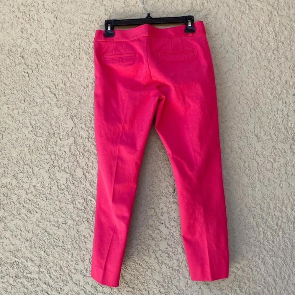 EUC Banana Republic Sloan Fit Pink Slacks Pants SIZE 4P Viscose Stretch - Picture 5 of 8